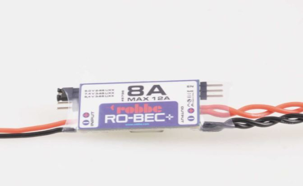 8796 UBEC RO-BEC+ 8A 6/7,4/8,4V 7-25,5V XT30